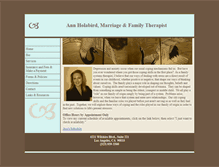 Tablet Screenshot of annholabirdmft.com